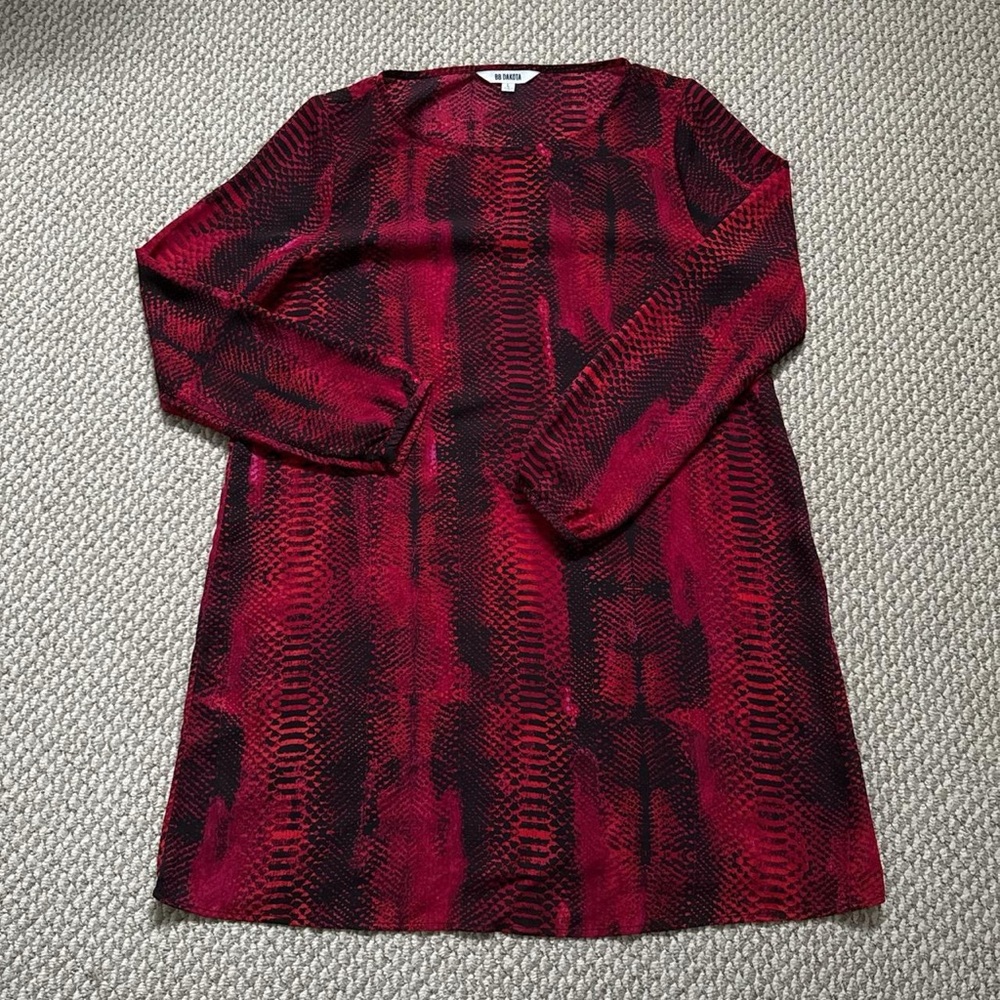 BB Dakota Snake Print Dress